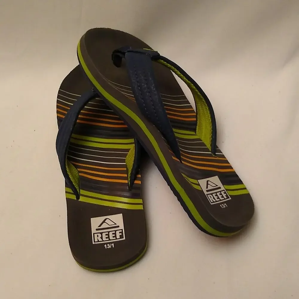 Reef kids flip flops size 13/1